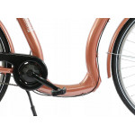 Mestský bicykel 28" 7 prevodový SPRICK Zündapp s nízkym nástupom hliníkový rám: 18" Medená